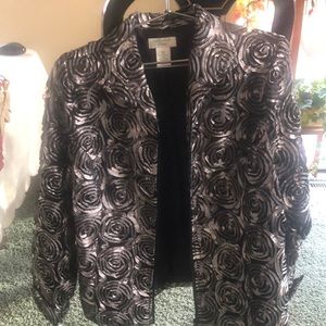 Laura Ashley Geometric Circles Blazer